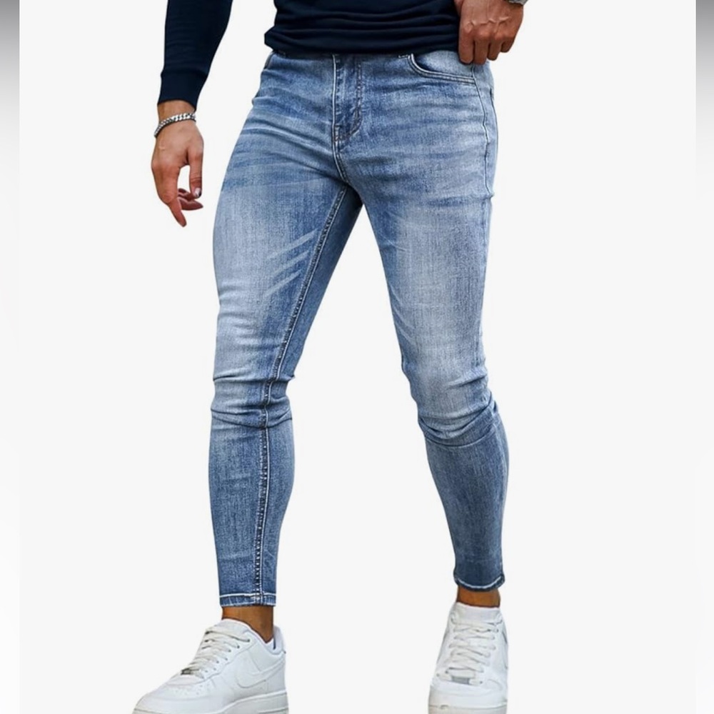 GINGTTO skinny stretch jeans